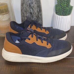 Cole Haan Grand Plus Journey Navy & Tan Sneaker Shoes Size 9